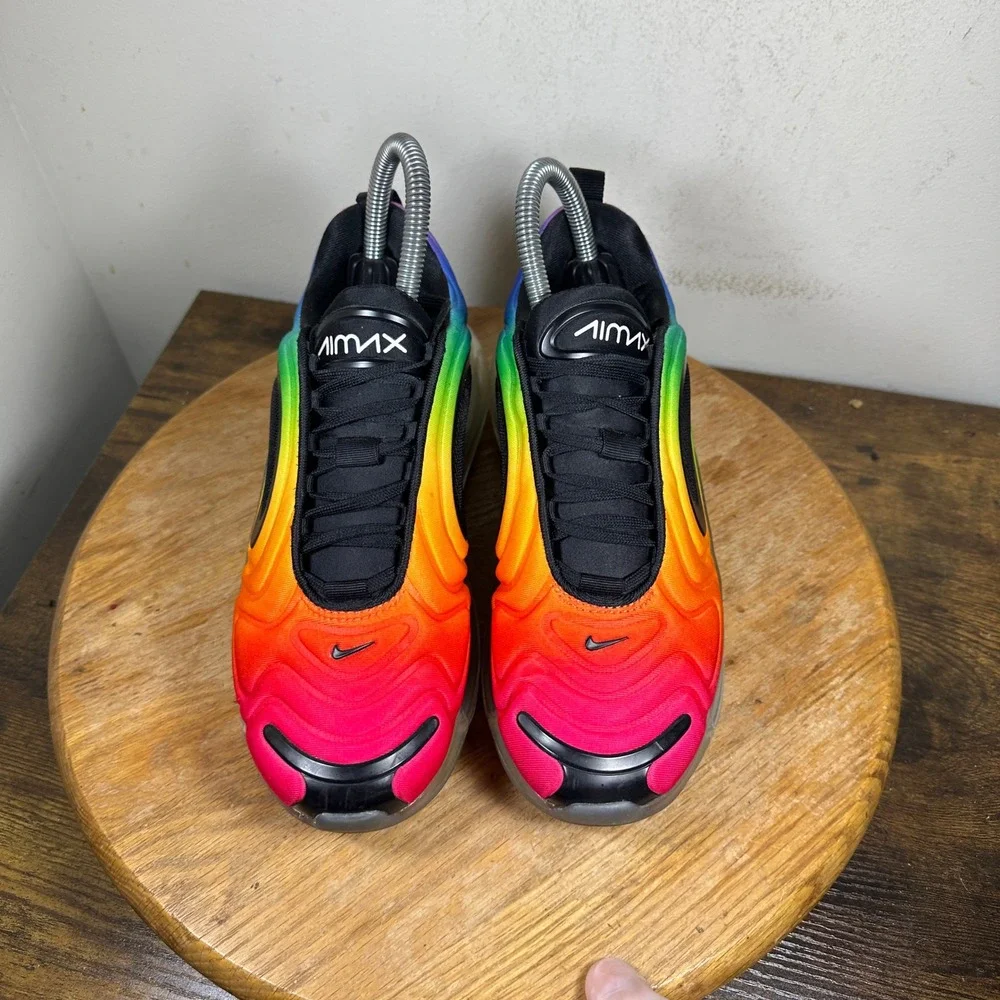 Nike Air Max 720 Be True Rainbow Gradient CJ5472-900 Mens 5.5 - Picture 6 of 8